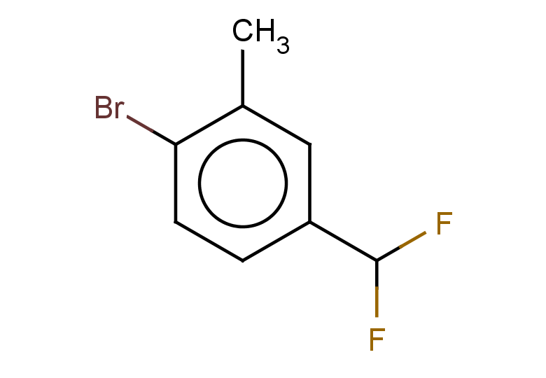 1-bromo-4-(difluoromethyl)-2-methylbenzene