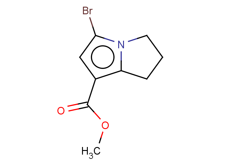 methyl 5-bromo-2,3-dihydro-1H-pyrrolizine-7-carboxylate