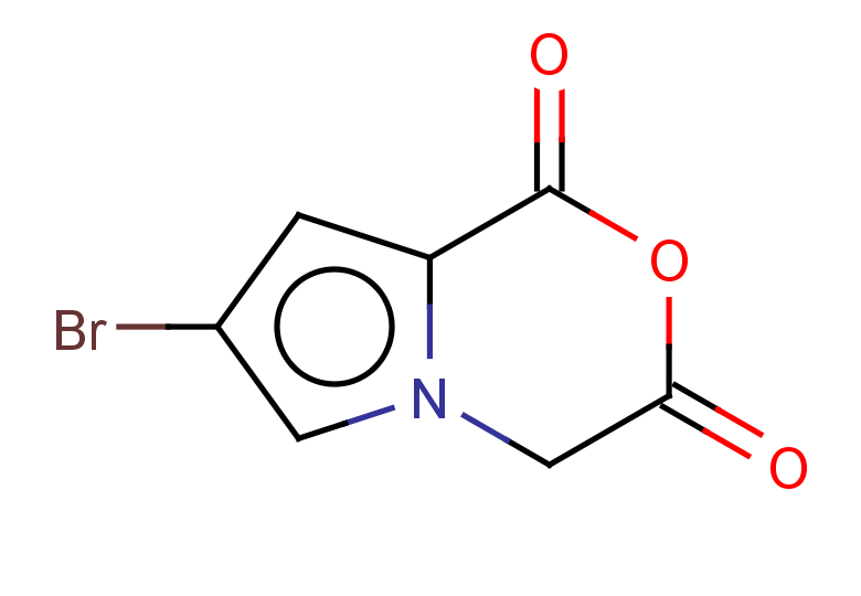 7-bromo-1H,3H,4H-pyrrolo[2,1-c][1,4]oxazine-1,3-dione