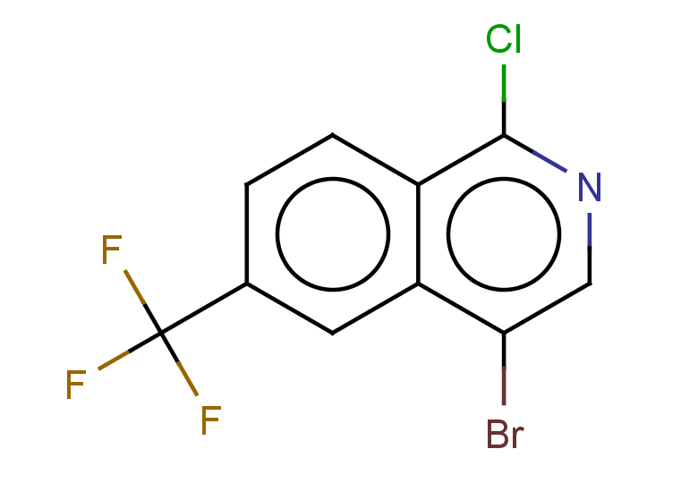 4-bromo-1-chloro-6-(trifluoromethyl)isoquinoline
