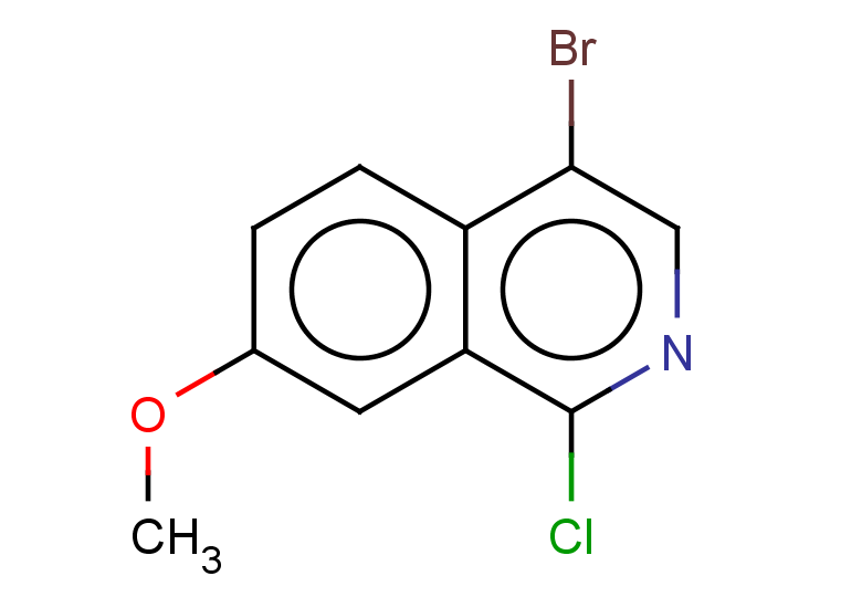 4-bromo-1-chloro-7-methoxyisoquinoline