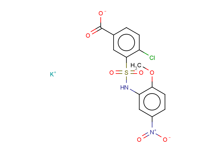 potassium 4-chloro-3-[(2-methoxy-5-nitrophenyl)sulfamoyl]benzoate
