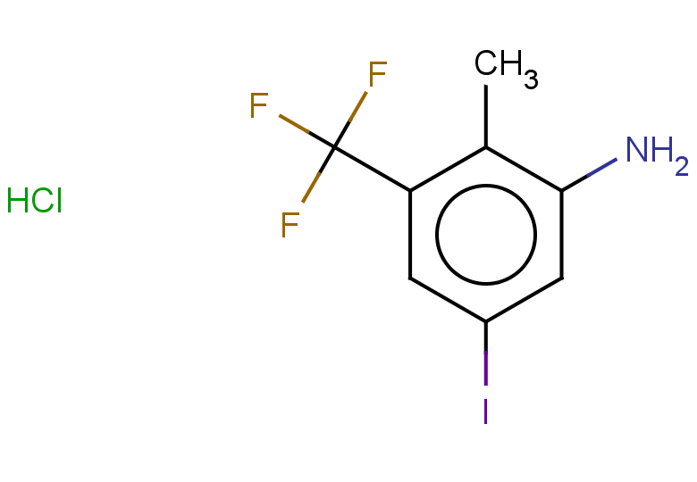 5-iodo-2-methyl-3-(trifluoromethyl)aniline hydrochloride