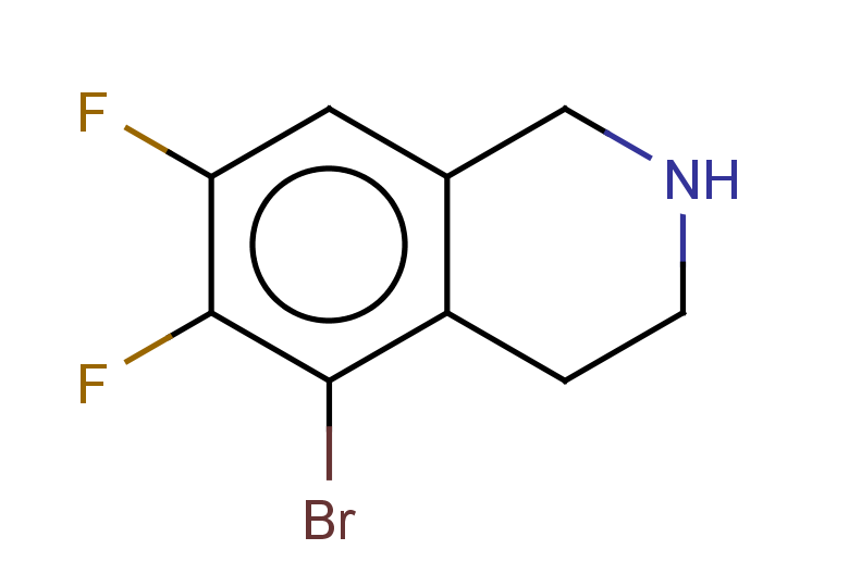 5-bromo-6,7-difluoro-1,2,3,4-tetrahydroisoquinoline