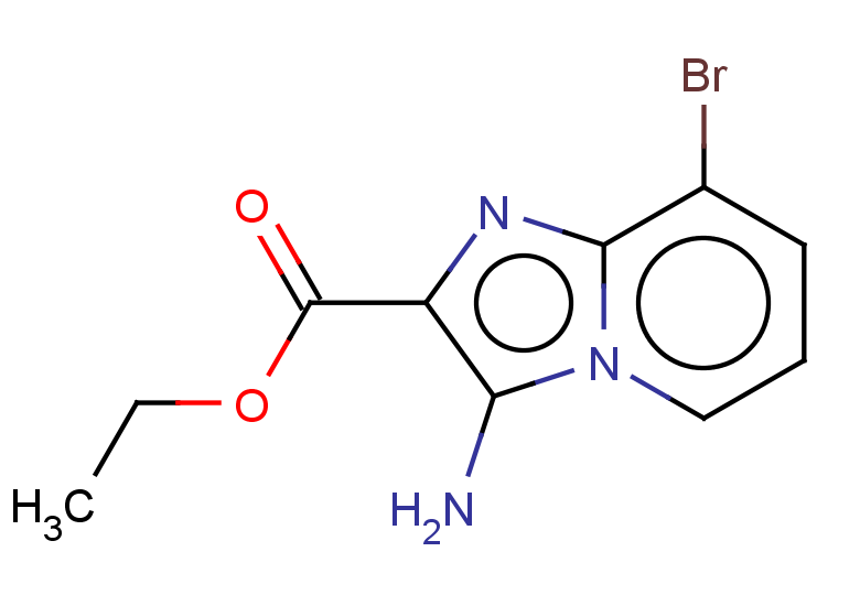 ethyl 3-amino-8-bromoimidazo[1,2-a]pyridine-2-carboxylate