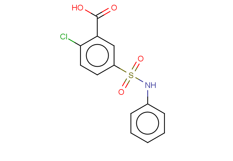 2-chloro-5-(phenylsulfamoyl)benzoic acid