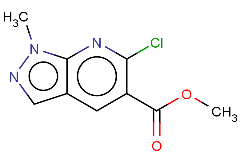 methyl 6-chloro-1-methyl-1H-pyrazolo[3,4-b]pyridine-5-carboxylate