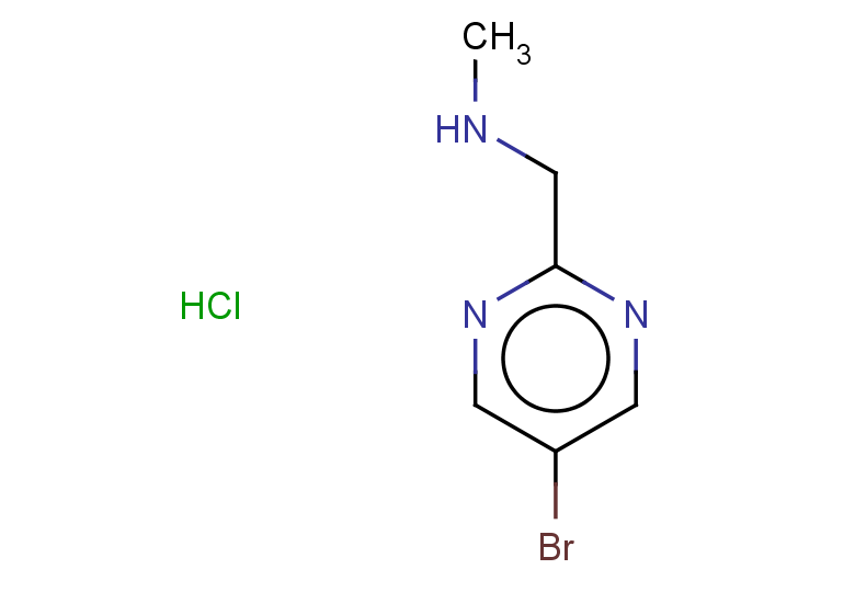 [(5-bromopyrimidin-2-yl)methyl](methyl)amine hydrochloride