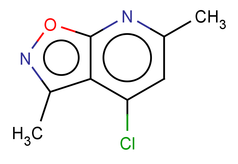 4-chloro-3,6-dimethyl-[1,2]oxazolo[5,4-b]pyridine