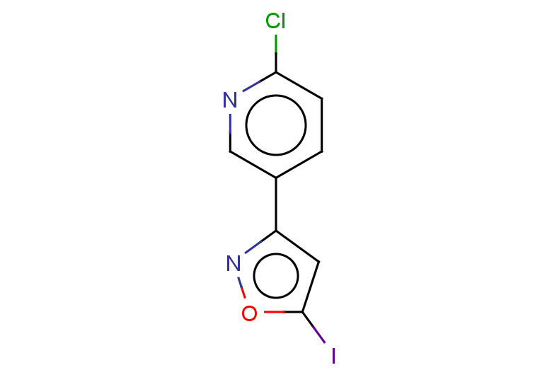 2-chloro-5-(5-iodo-1,2-oxazol-3-yl)pyridine