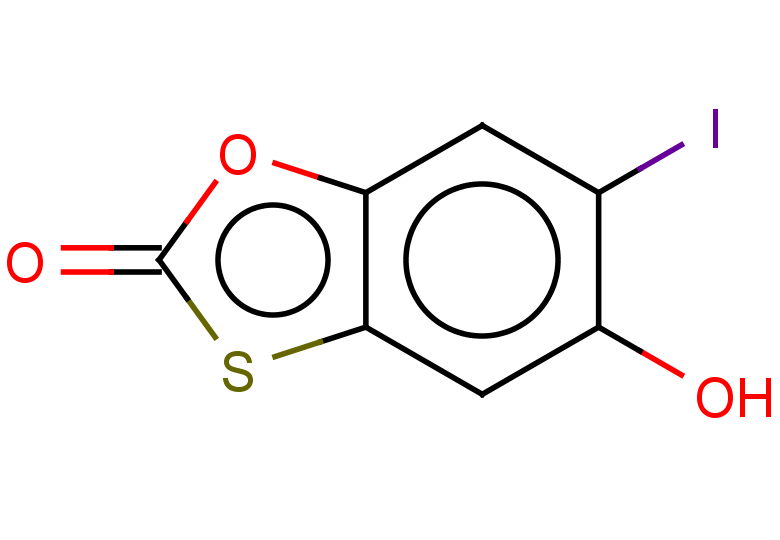 5-hydroxy-6-iodo-2H-1,3-benzoxathiol-2-one
