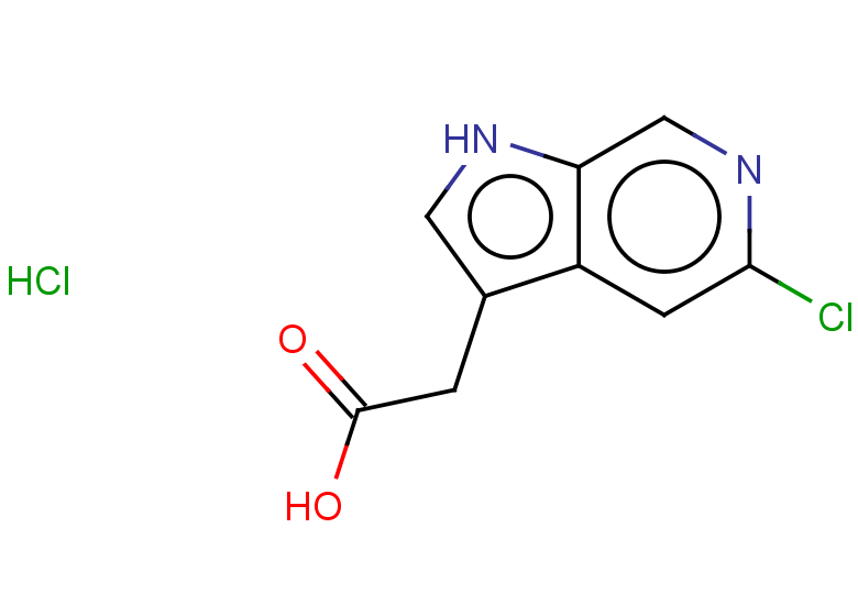 2-{5-chloro-1H-pyrrolo[2,3-c]pyridin-3-yl}acetic acid hydrochloride