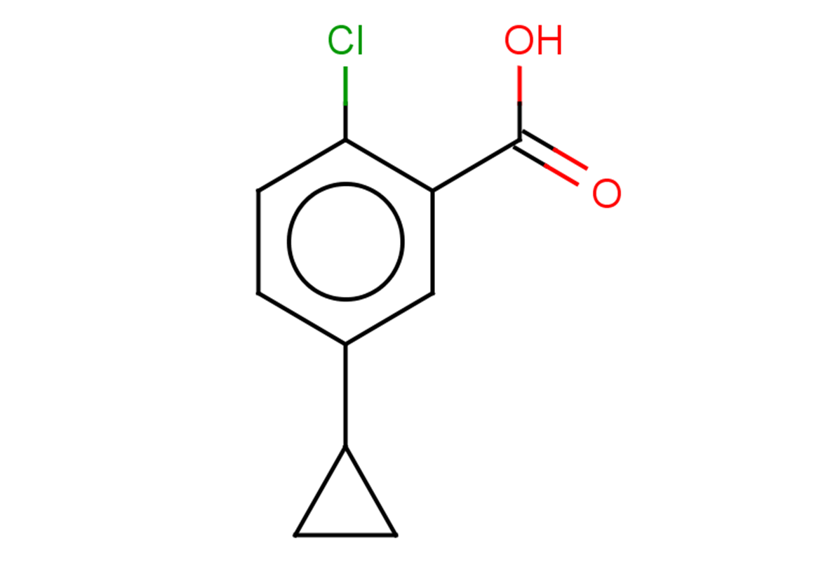 2-chloro-5-cyclopropylbenzoic acid