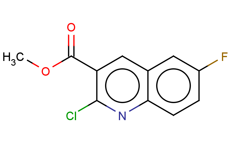 methyl 2-chloro-6-fluoroquinoline-3-carboxylate