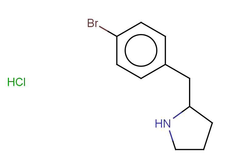 2-[(4-bromophenyl)methyl]pyrrolidine hydrochloride
