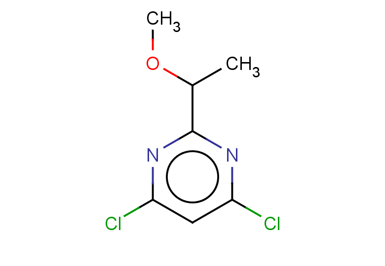 4,6-dichloro-2-(1-methoxyethyl)pyrimidine