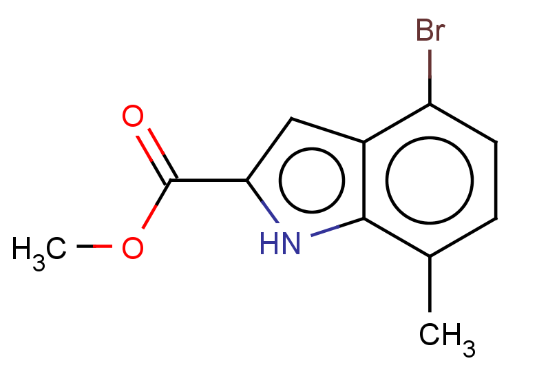 methyl 4-bromo-7-methyl-1H-indole-2-carboxylate