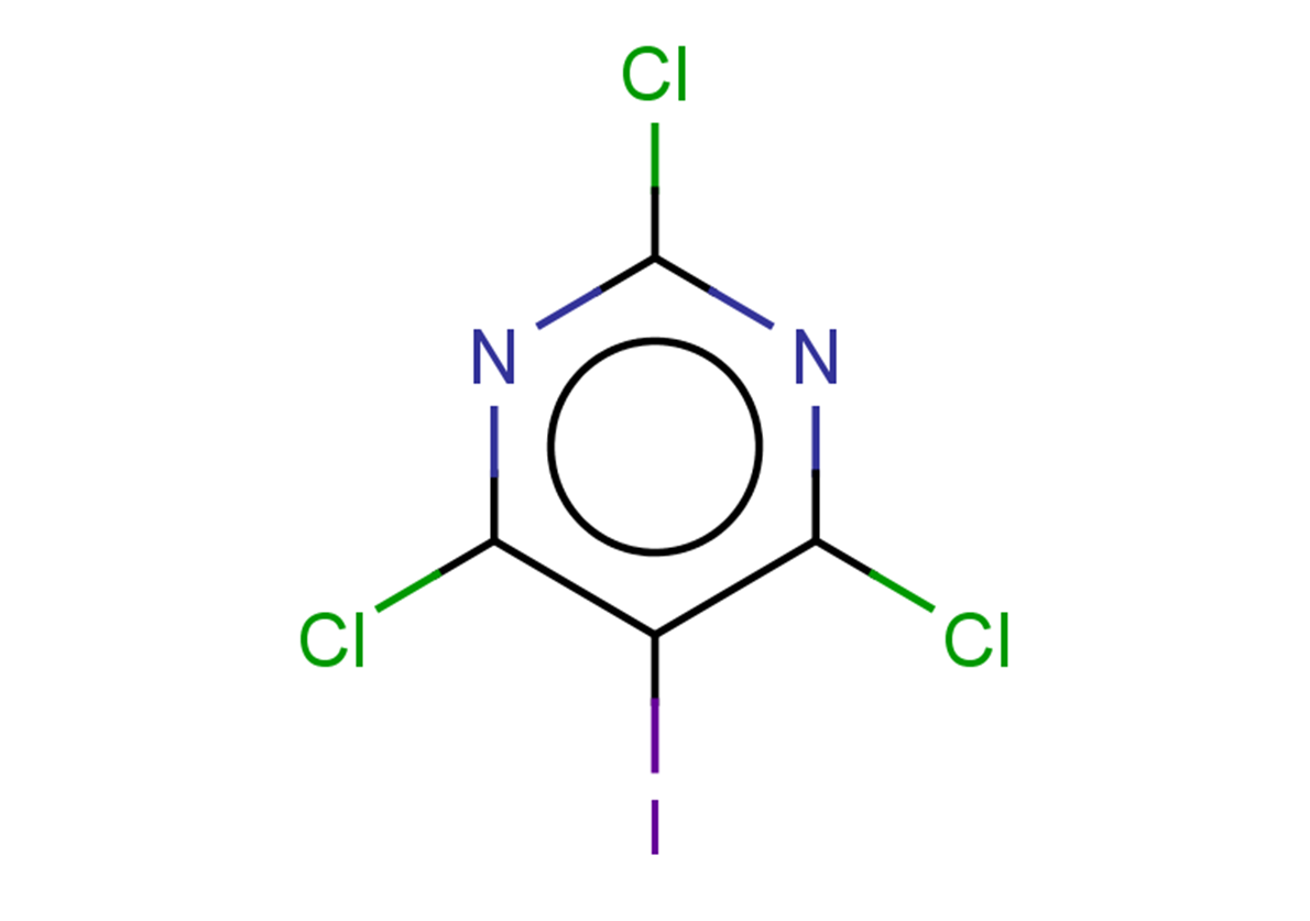 2,4,6-trichloro-5-iodopyrimidine