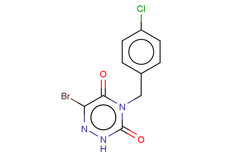 6-bromo-4-[(4-chlorophenyl)methyl]-2,3,4,5-tetrahydro-1,2,4-triazine-3,5-dione