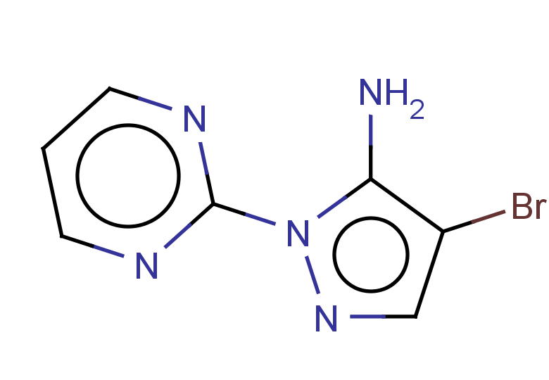 4-bromo-1-(pyrimidin-2-yl)-1H-pyrazol-5-amine