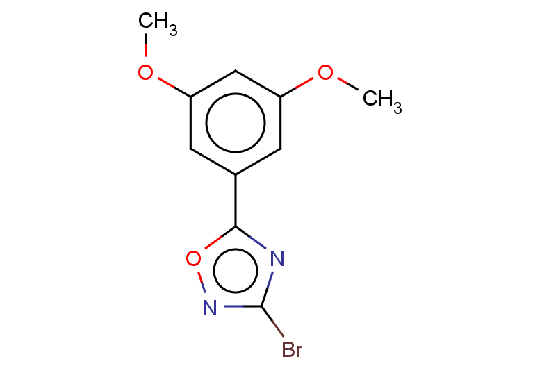 3-bromo-5-(3,5-dimethoxyphenyl)-1,2,4-oxadiazole