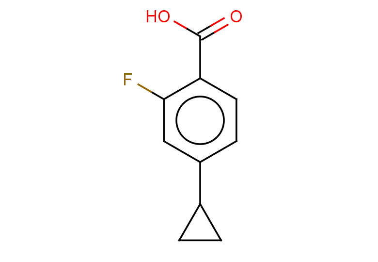4-cyclopropyl-2-fluorobenzoic acid