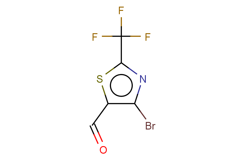 4-bromo-2-(trifluoromethyl)-1,3-thiazole-5-carbaldehyde