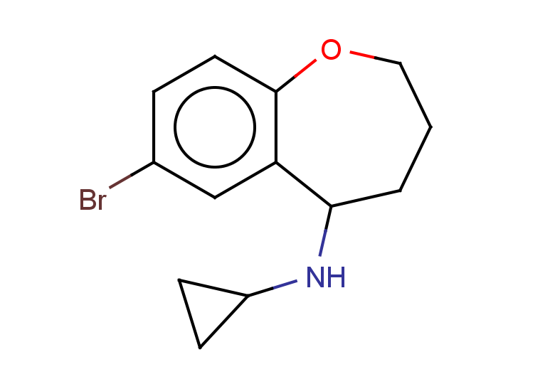7-bromo-N-cyclopropyl-2,3,4,5-tetrahydro-1-benzoxepin-5-amine