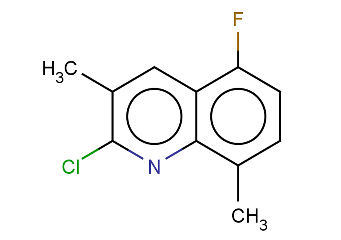 2-chloro-5-fluoro-3,8-dimethylquinoline