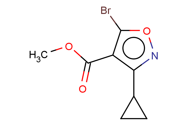 methyl 5-bromo-3-cyclopropyl-1,2-oxazole-4-carboxylate