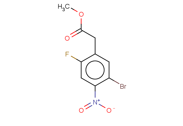 methyl 2-(5-bromo-2-fluoro-4-nitrophenyl)acetate