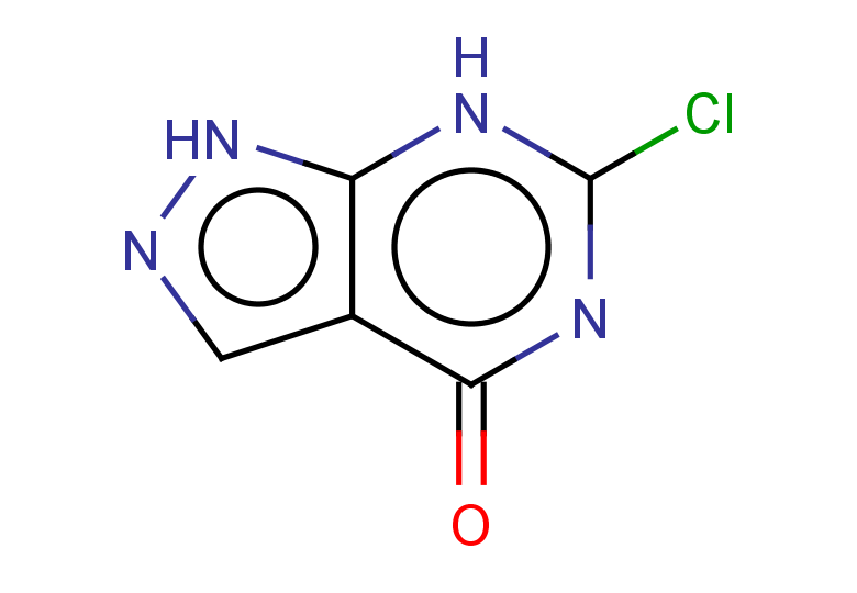 6-chloro-1H,4H,7H-pyrazolo[3,4-d]pyrimidin-4-one