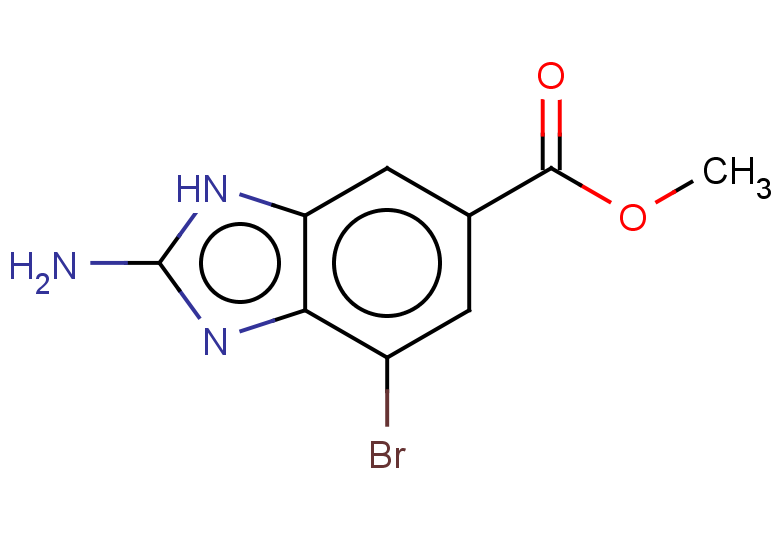 methyl 2-amino-4-bromo-1H-1,3-benzodiazole-6-carboxylate