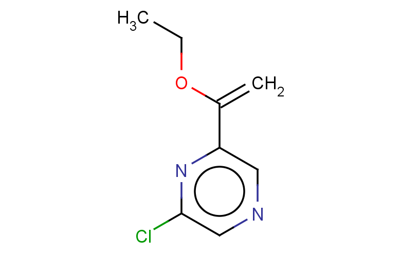 2-chloro-6-(1-ethoxyethenyl)pyrazine