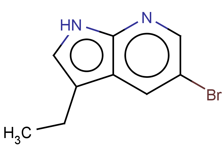5-bromo-3-ethyl-1H-pyrrolo[2,3-b]pyridine