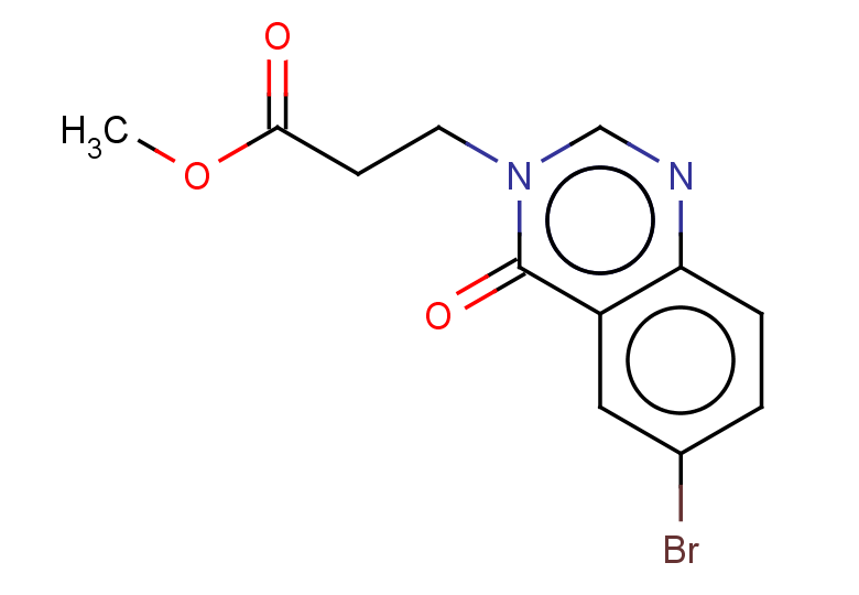 methyl 3-(6-bromo-4-oxo-3,4-dihydroquinazolin-3-yl)propanoate