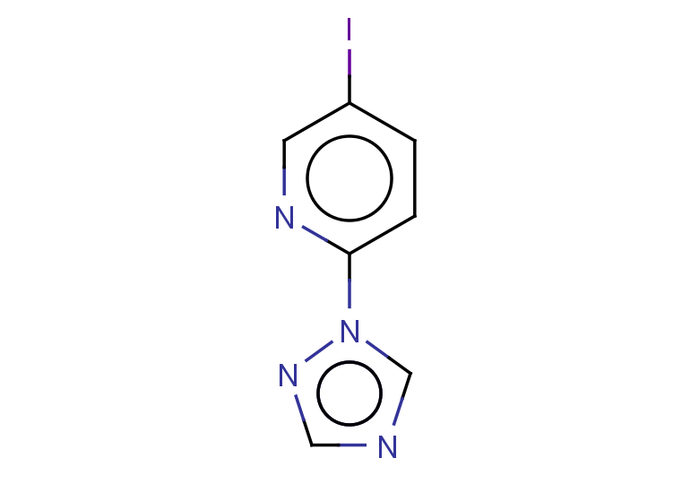 5-iodo-2-(1H-1,2,4-triazol-1-yl)pyridine