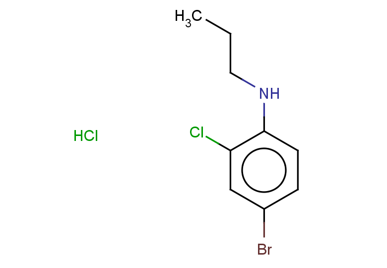 4-bromo-2-chloro-N-propylaniline hydrochloride