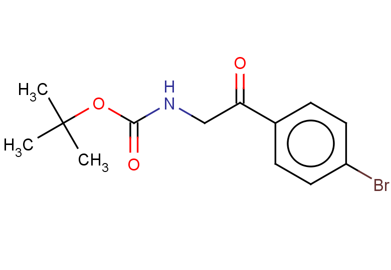 tert-butyl N-[2-(4-bromophenyl)-2-oxoethyl]carbamate
