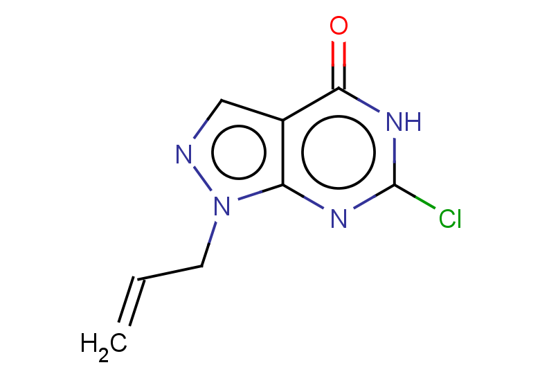 6-chloro-1-(prop-2-en-1-yl)-1H,4H,5H-pyrazolo[3,4-d]pyrimidin-4-one