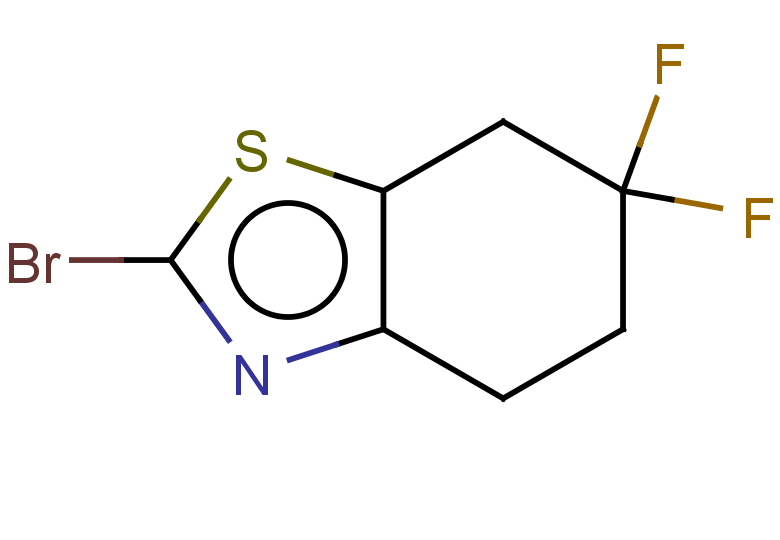 2-bromo-6,6-difluoro-4,5,6,7-tetrahydro-1,3-benzothiazole