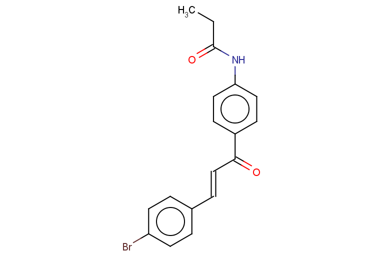 N-{4-[(2E)-3-(4-bromophenyl)prop-2-enoyl]phenyl}propanamide