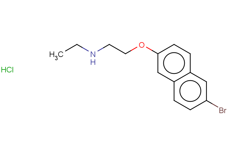 {2-[(6-bromonaphthalen-2-yl)oxy]ethyl}(ethyl)amine hydrochloride