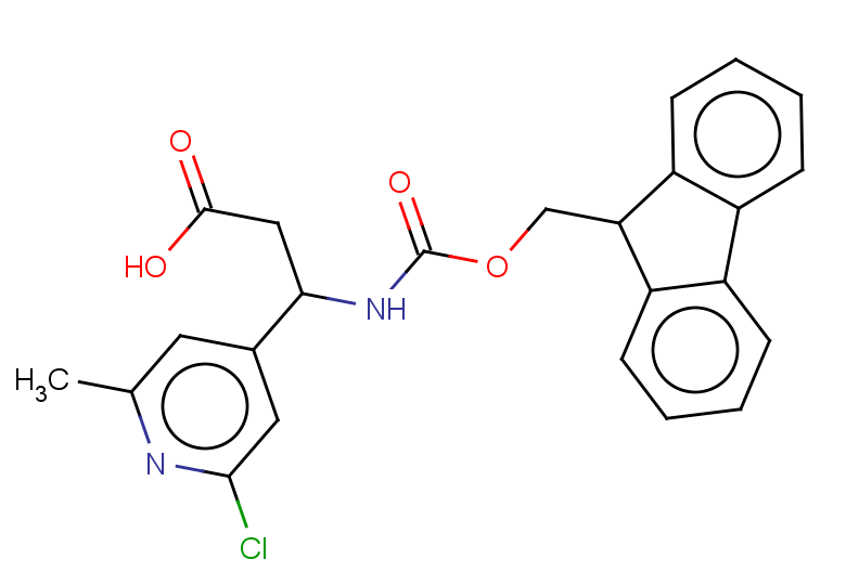 3-(2-chloro-6-methylpyridin-4-yl)-3-({[(9H-fluoren-9-yl)methoxy]carbonyl}amino)propanoic acid