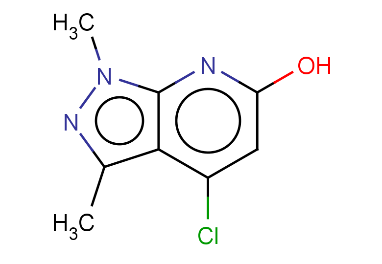 4-chloro-1,3-dimethyl-1H-pyrazolo[3,4-b]pyridin-6-ol