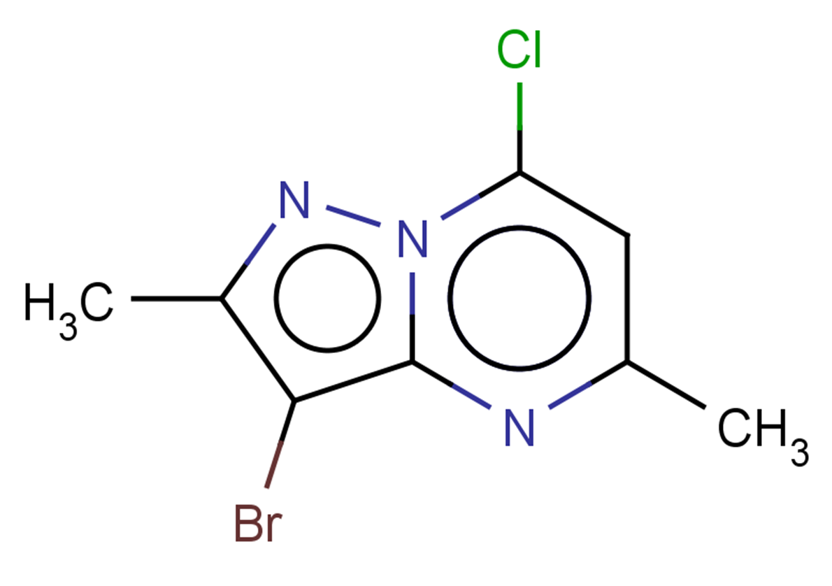 3-bromo-7-chloro-2,5-dimethylpyrazolo[1,5-a]pyrimidine