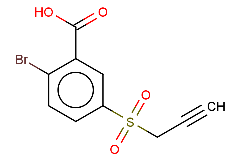 2-bromo-5-(prop-2-yne-1-sulfonyl)benzoic acid