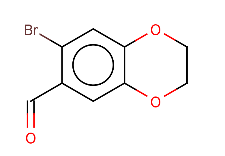 7-bromo-2,3-dihydro-1,4-benzodioxine-6-carbaldehyde