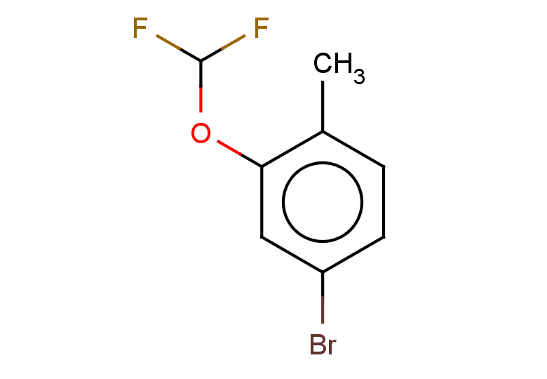 4-bromo-2-(difluoromethoxy)-1-methylbenzene