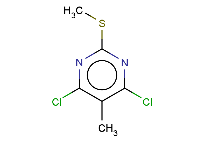 4,6-dichloro-5-methyl-2-(methylsulfanyl)pyrimidine